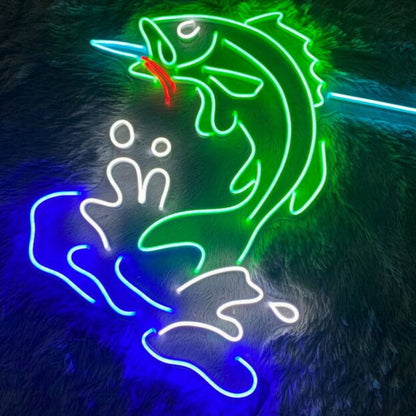 Fishing Led Neon Sign - Shineneon