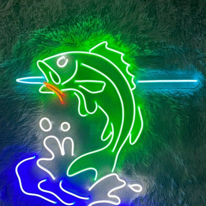 Fishing Led Neon Sign - Shineneon