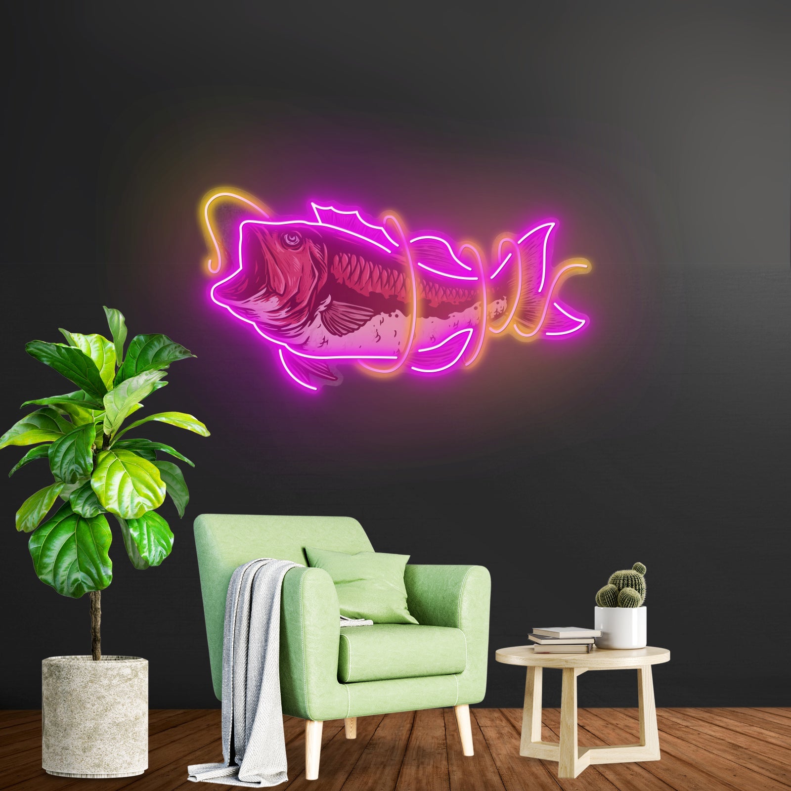 Fishing Line Led Neon Sign Light Custom Led Signs - Shineneon