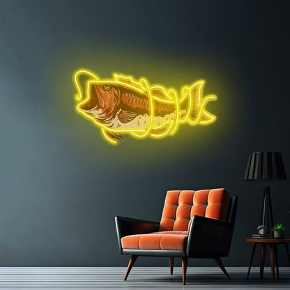 Fishing Line Led Neon Sign Light Custom Led Signs - Shineneon