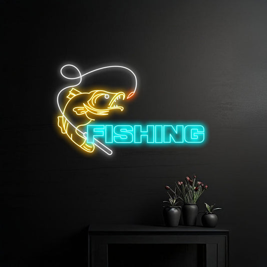 Fishing Neon Led Sign