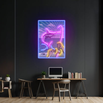 Fishing Pictures Led Neon Sign Light Custom Led Signs - Shineneon