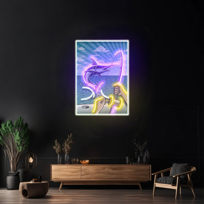 Fishing Pictures Led Neon Sign Light Custom Led Signs - Shineneon