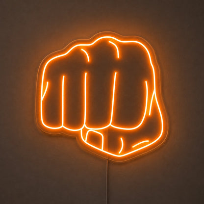 Fist Punch Neon Sign LED Neon Sign main product image