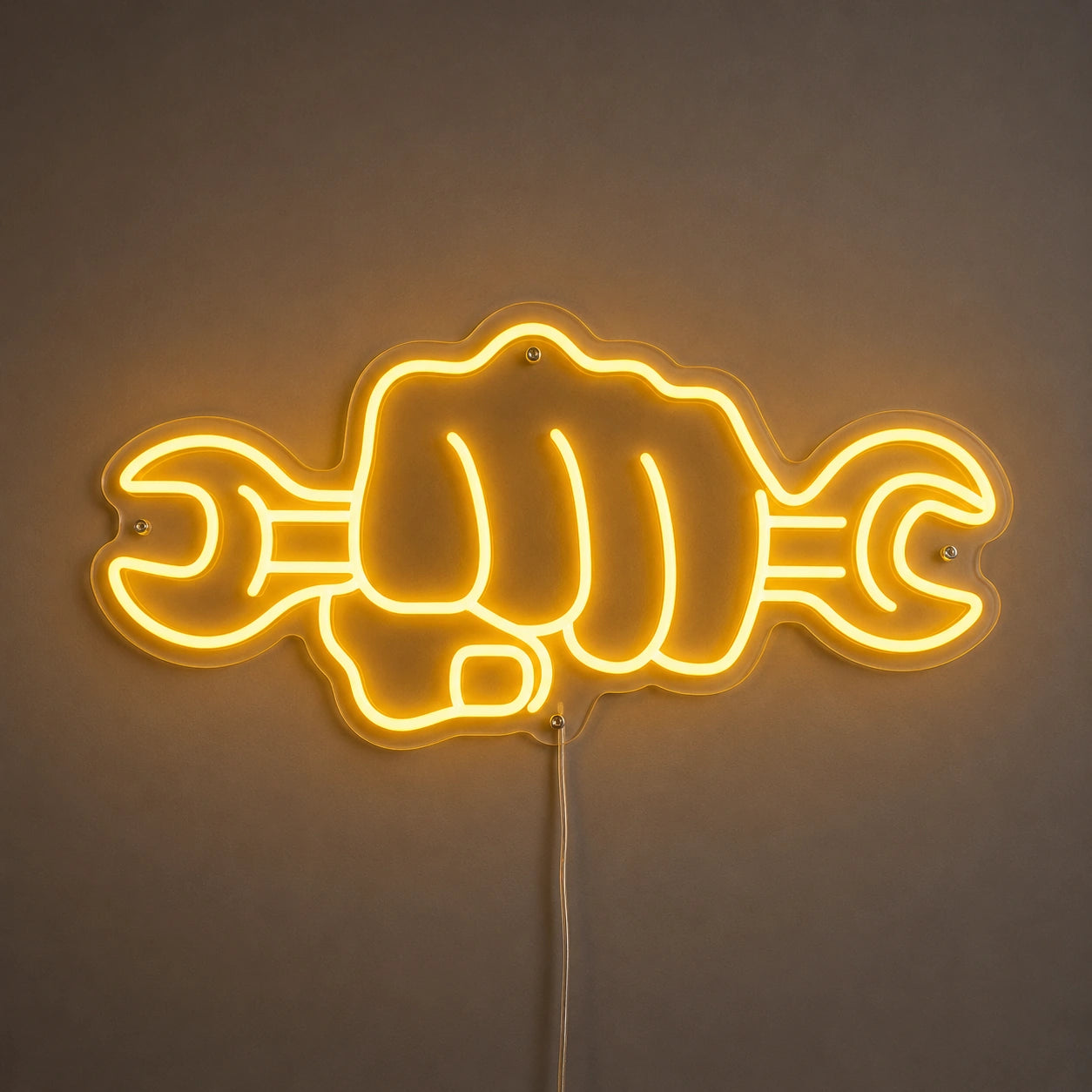 Fist Wrench Neon Sign LED Neon Sign main product image