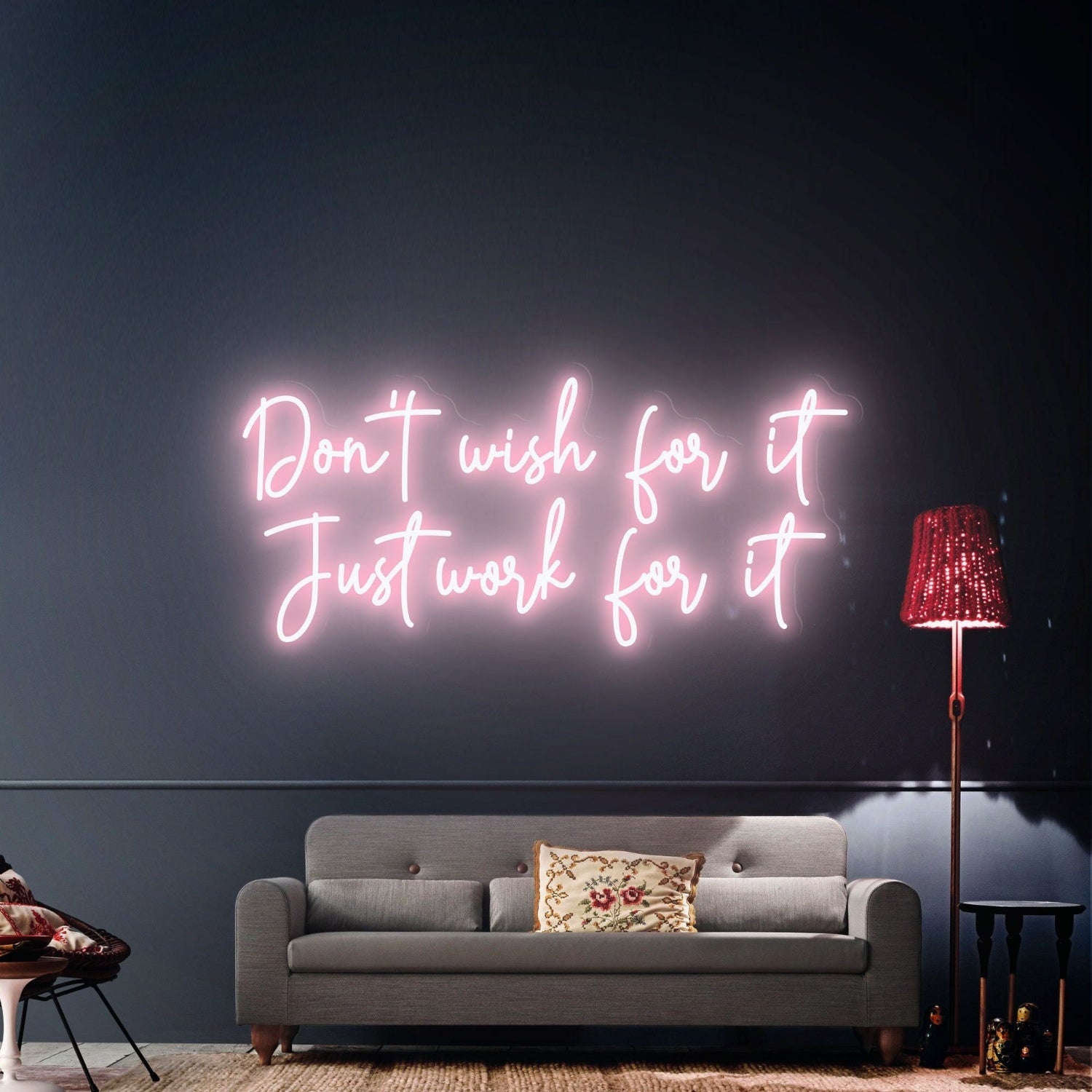 Fit Just Work Fit Led Neon Sign Led Light Sign - Shineneon