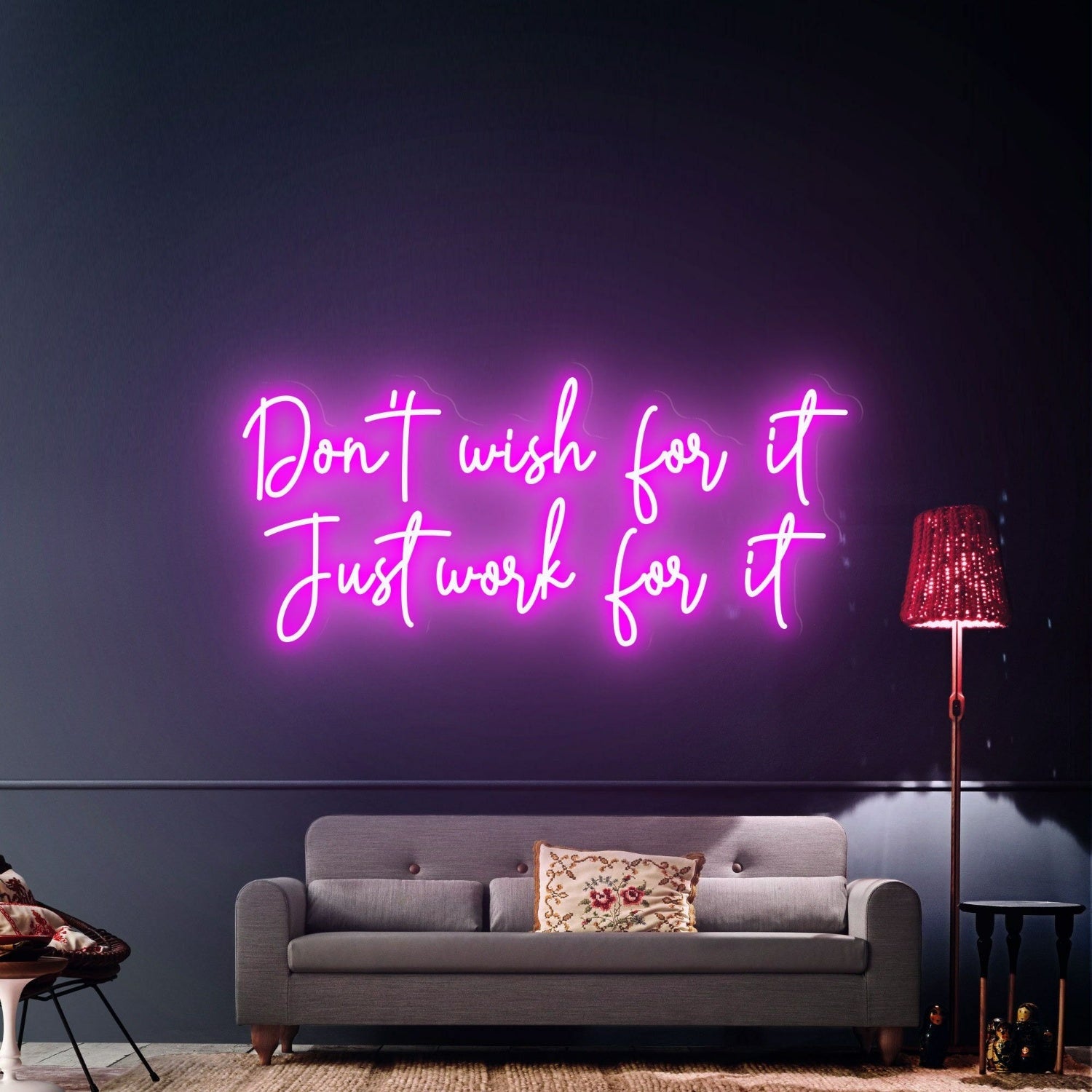 Fit Just Work Fit Led Neon Sign Led Light Sign - Shineneon