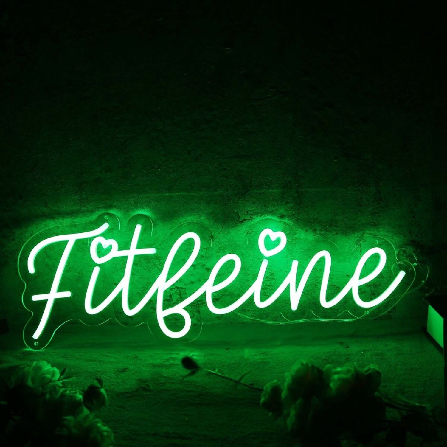 Fitleine Green Led Neon Sign - Shineneon