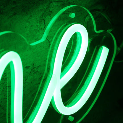 Fitleine Green Led Neon Sign | Shineneon