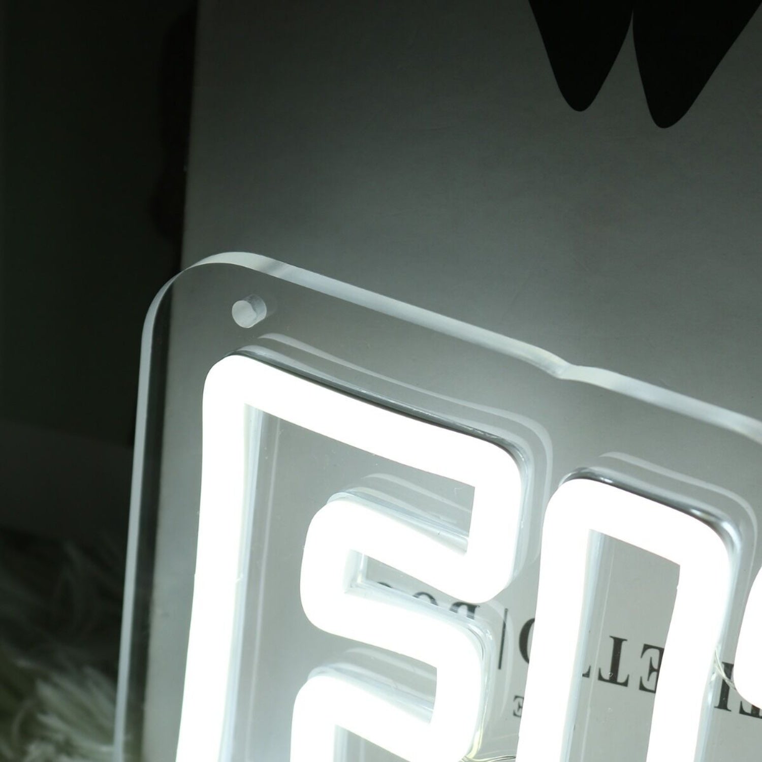 Fitlux White Led Neon Sign - Shineneon