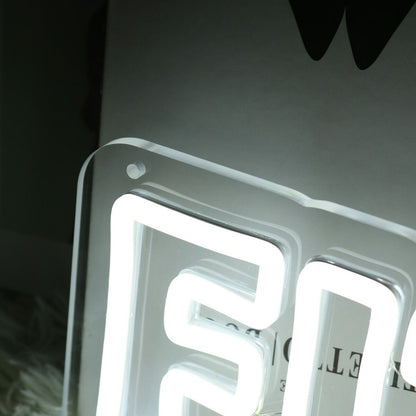 Fitlux White Led Neon Sign - Shineneon