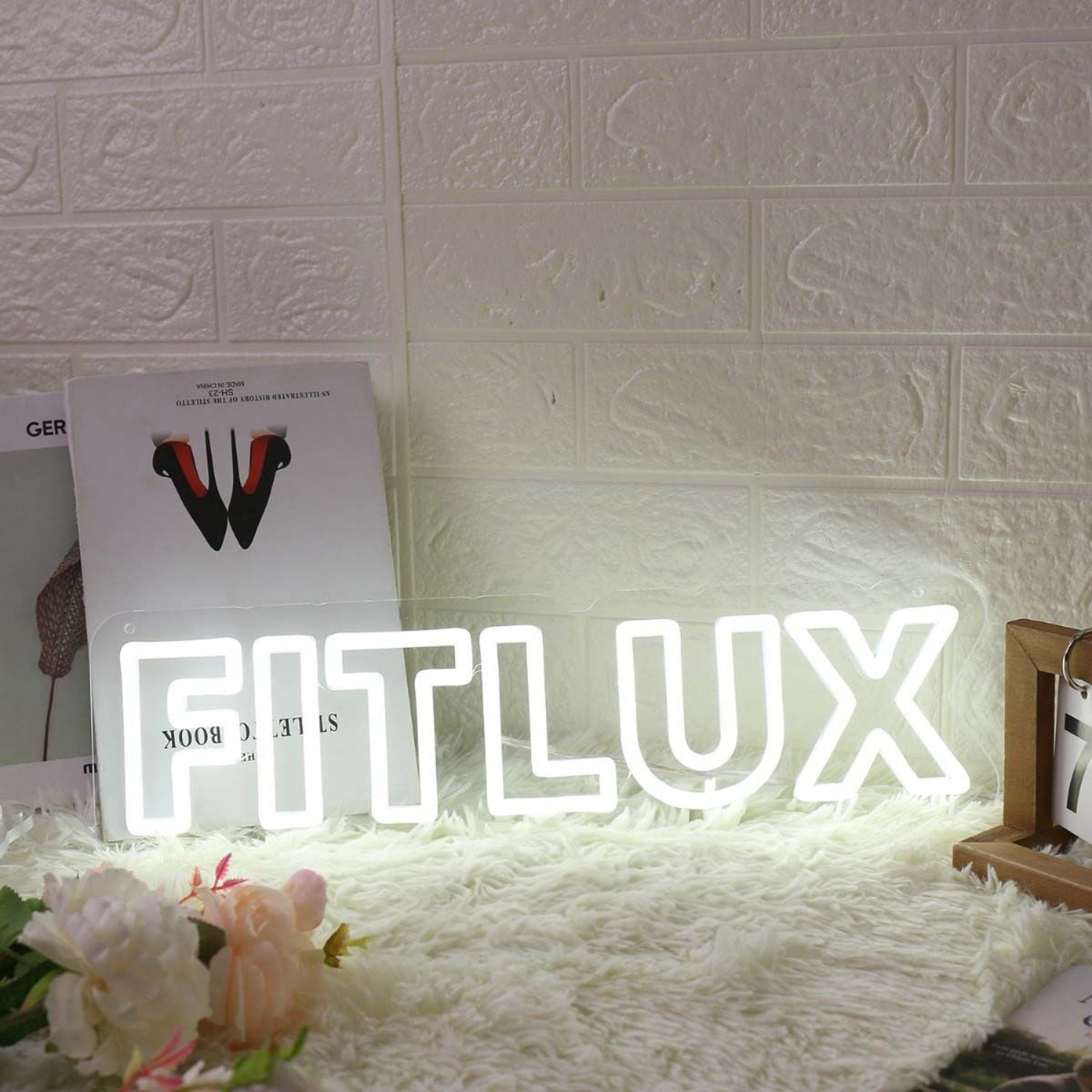 Fitlux White Led Neon Sign - Shineneon