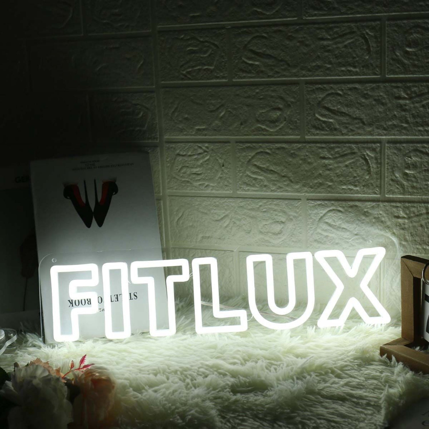 Fitlux White Led Neon Sign - Shineneon