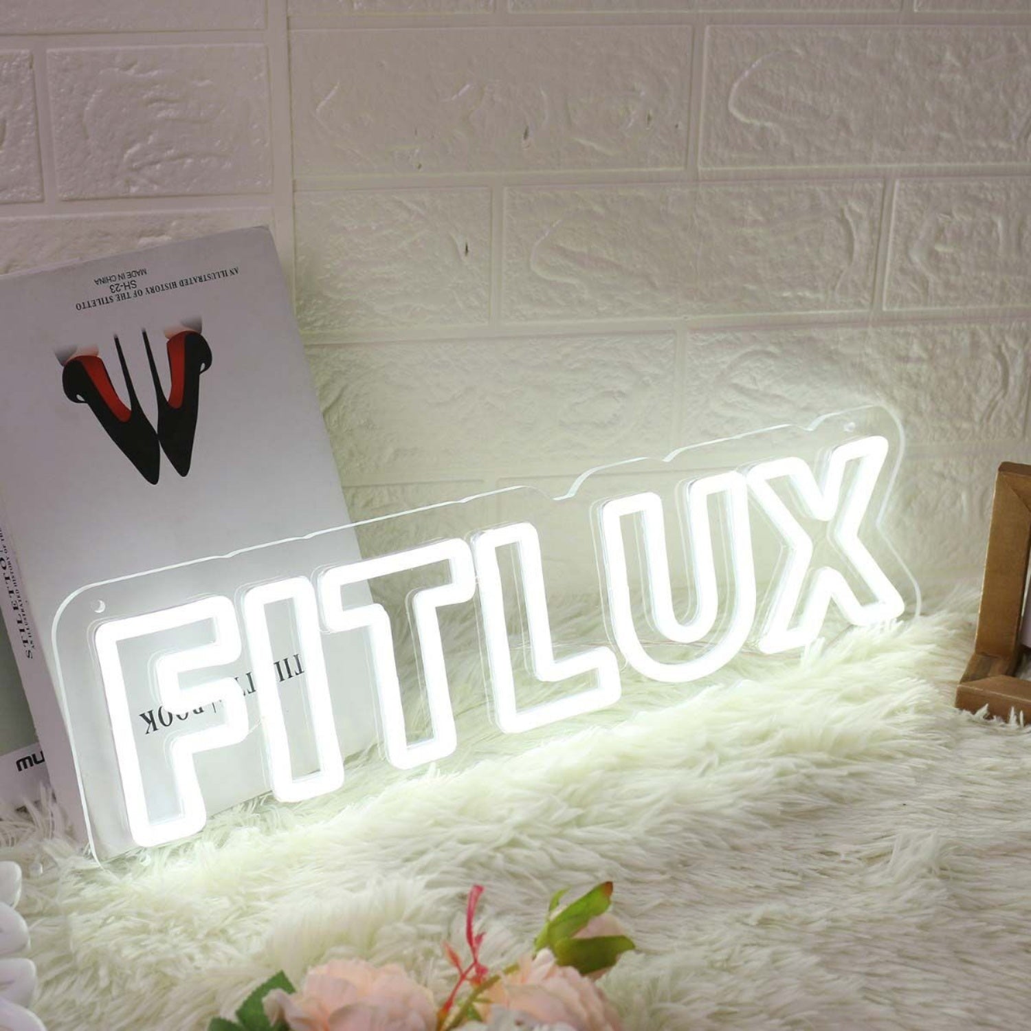 Fitlux White Led Neon Sign - Shineneon