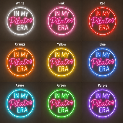Fitness Bedroom Decor LED Neon Sign color grid