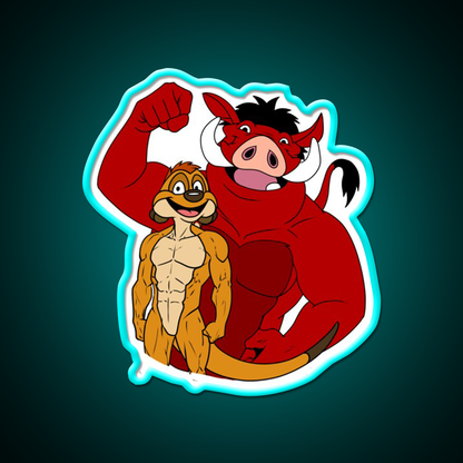 Fitness Bodybuilding Gainz Gains Power Gym Fitness Led Neon Sign Rgb Color