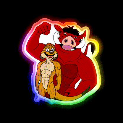 Fitness Bodybuilding Gainz Gains Power Gym Fitness Led Neon Sign Rgb Color