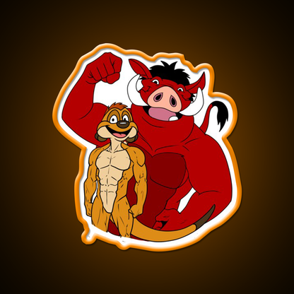 Fitness Bodybuilding Gainz Gains Power Gym Fitness Led Neon Sign Rgb Color