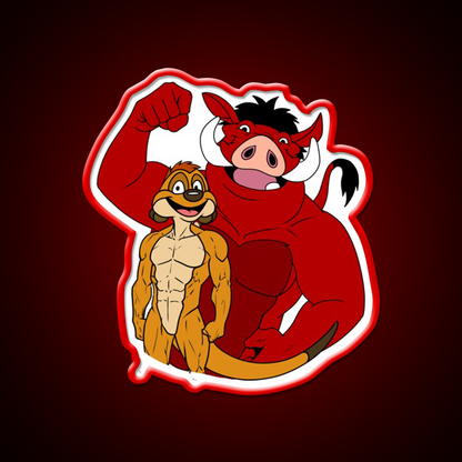 Fitness Bodybuilding Gainz Gains Power Gym Fitness Led Neon Sign Rgb Color