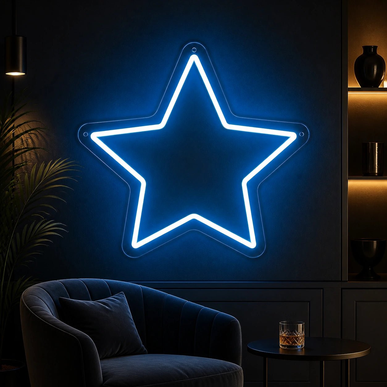 Five Point Star Vintage LED Neon Sign - Shineneon