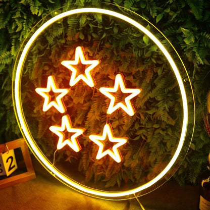 Five Stars Dragon Ball Led Neon Sign - Shineneon