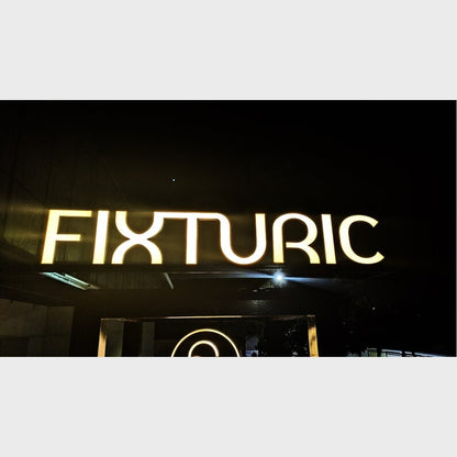 Fixturic 3D Frontlit Channel Letters Led Light Sign