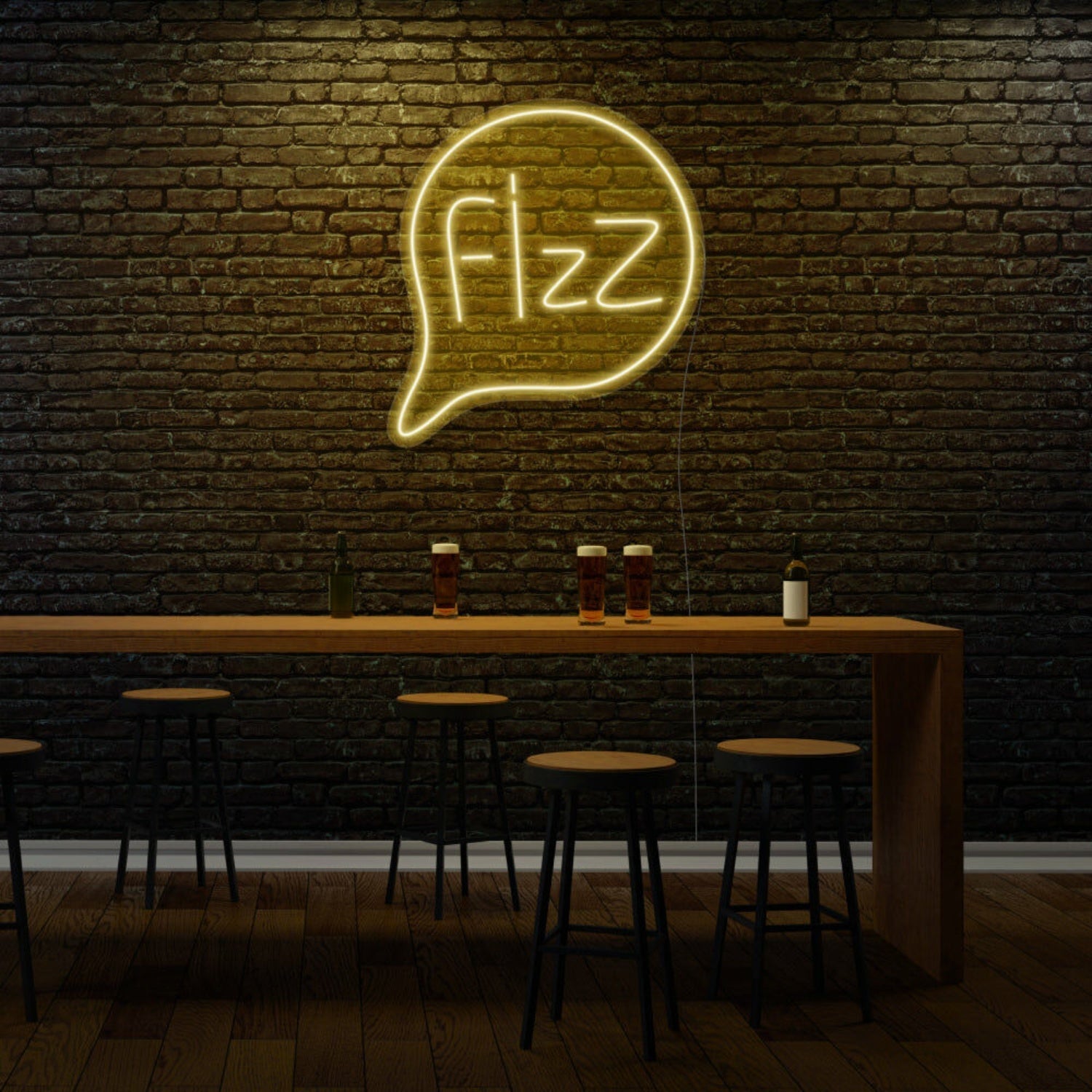 Fizz Led Neon Sign - Shineneon