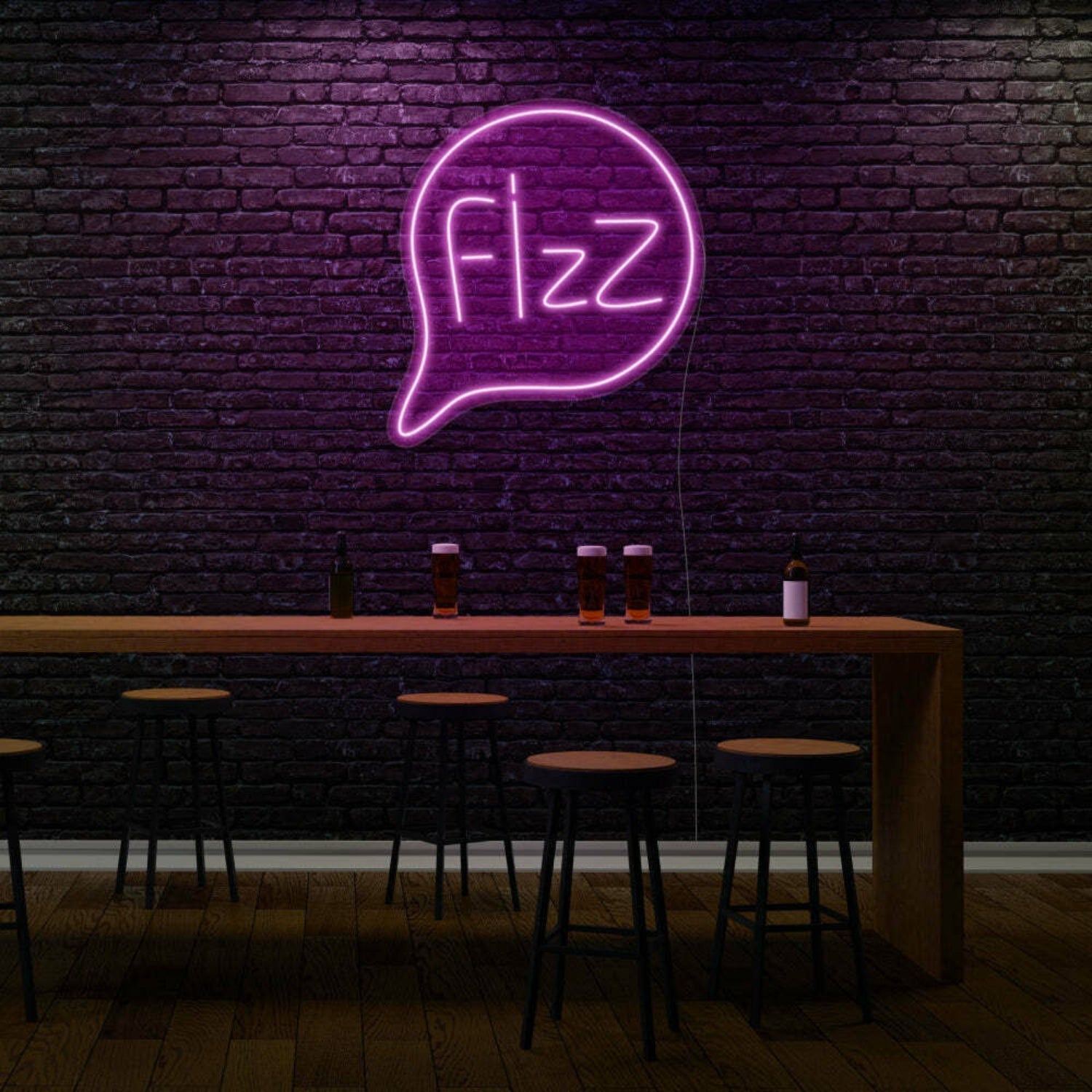 Fizz Led Neon Sign - Shineneon