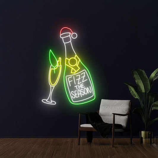 Fizz The Season Neon Light