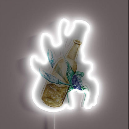 Fizzy Loving Prawn Rgb Led Neon Sign - Shineneon