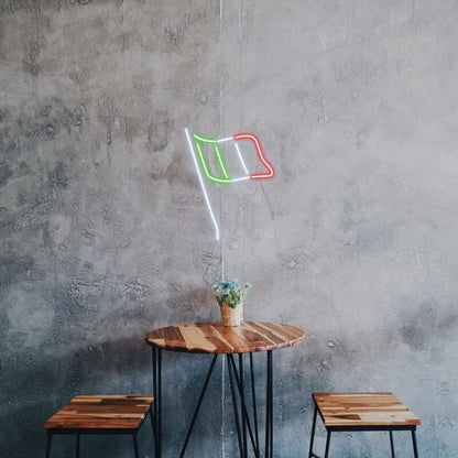 Flag Of Italy Led Neon Sign - Shineneon