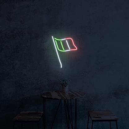 Flag Of Italy Led Neon Sign - Shineneon