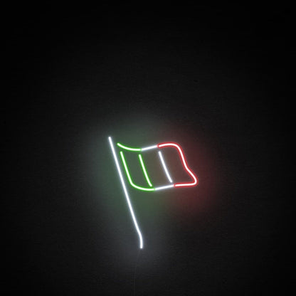 Flag Of Italy Led Neon Sign - Shineneon