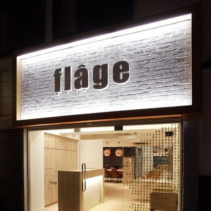 Flage 3D Backlit Channel Letters Led Light Sign - Shineneon