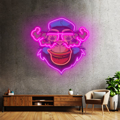 Flamboyant Monkey Led Neon Sign Light Custom Led Signs