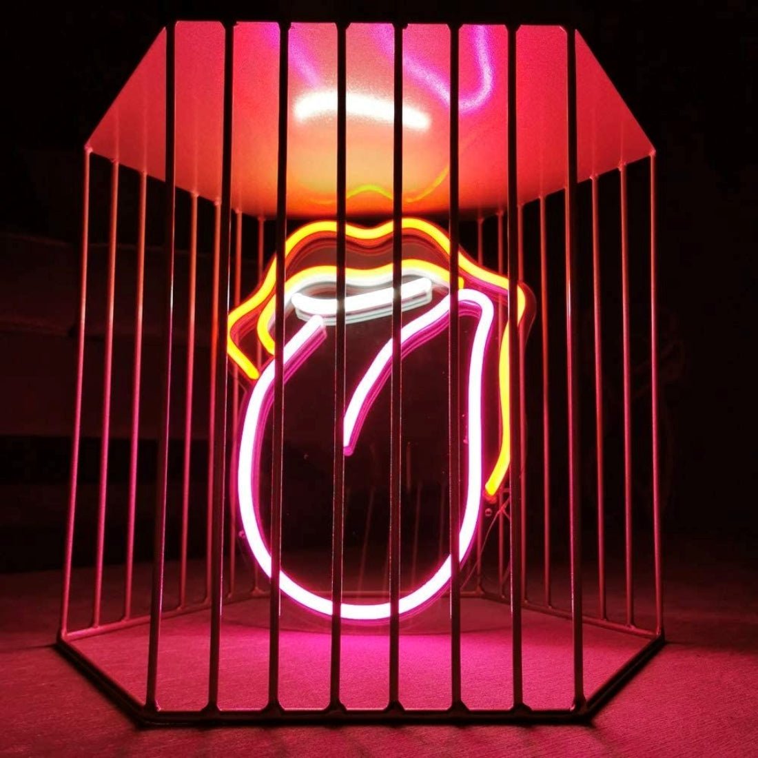Flame Red Lips Led Sign Business Neon Sign - Shineneon