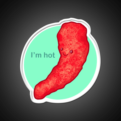 Flamin Hot Snack Food Led Neon Sign Rgb Color - Shineneon