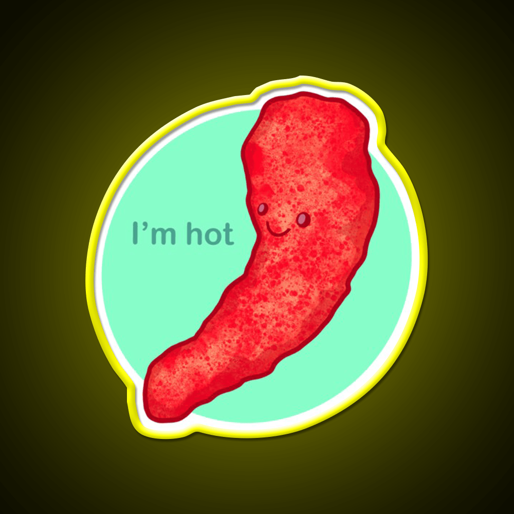 Flamin Hot Snack Food Led Neon Sign Rgb Color - Shineneon