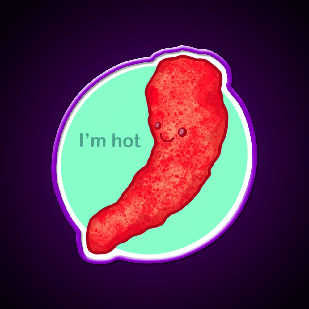 Flamin Hot Snack Food Led Neon Sign Rgb Color - Shineneon