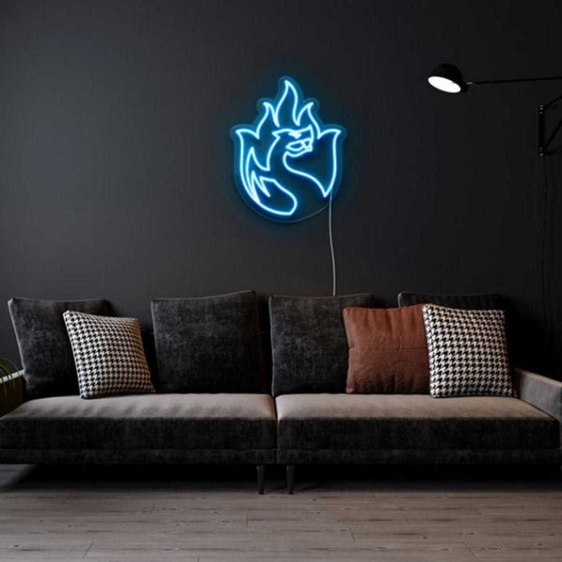 Flaming Dragon Led Sign Business Neon Sign - Shineneon