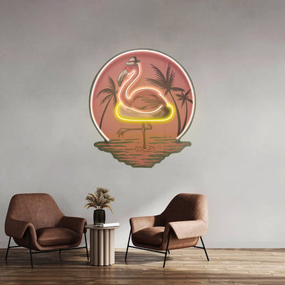 Flaming Summer Led Neon Sign Light Custom Led Signs - Shineneon