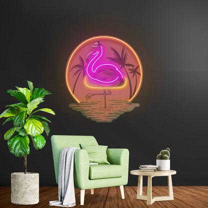 Flaming Summer Led Neon Sign Light Custom Led Signs - Shineneon