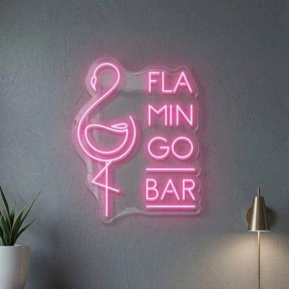 Flamingo Bar LED Neon Sign - Shineneon