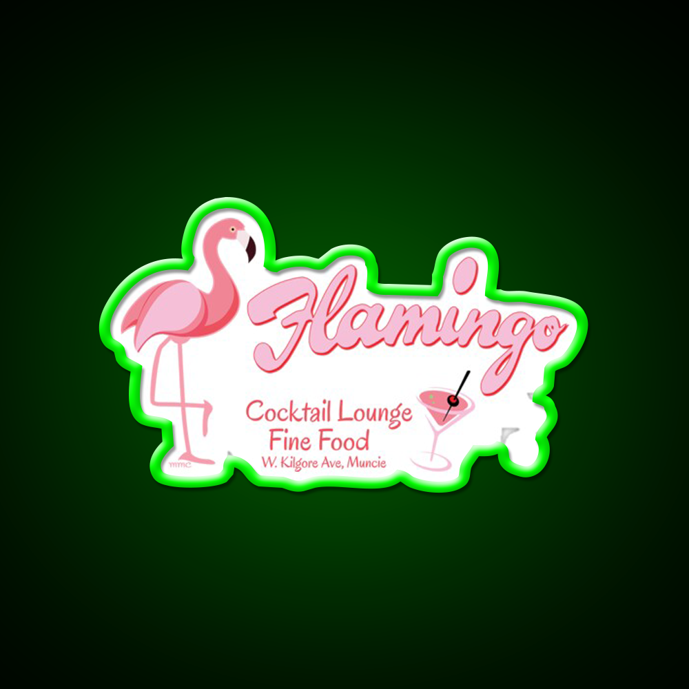 Flamingo Cocktail Lounge Cocktail Bar Decor Led Neon Sign Rgb Color - LED neon sign view 8