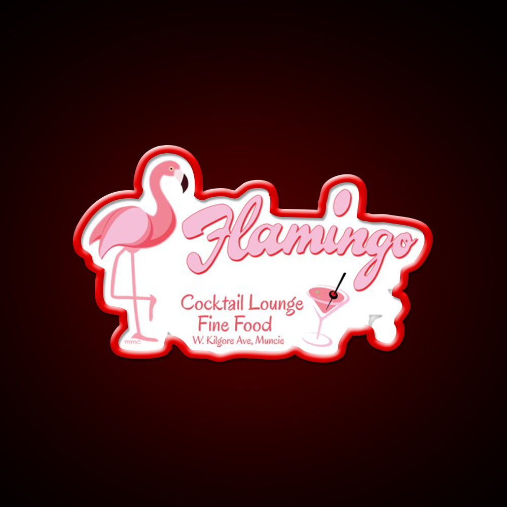 Flamingo Cocktail Lounge Cocktail Bar Decor Led Neon Sign Rgb Color - LED neon sign view 10