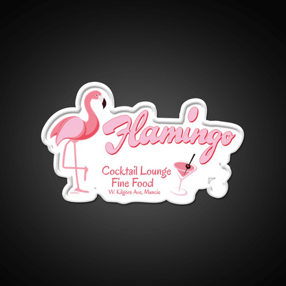 Flamingo Cocktail Lounge Cocktail Bar Decor Led Neon Sign Rgb Color - Shineneon