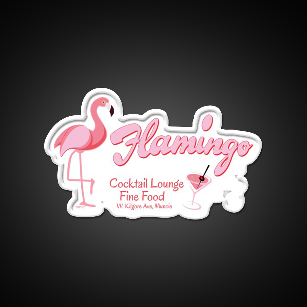 Flamingo Cocktail Lounge Cocktail Bar Decor Led Neon Sign Rgb Color - LED neon sign view 11