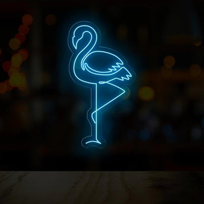 Flamingo Red Led Neon Sign For Bar Restaurant Wall Decor | Shineneon