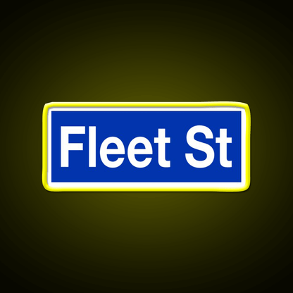 Fleet Street Sweeney Todd Blue Barber Shop Haircut Led Neon Sign - Shineneon