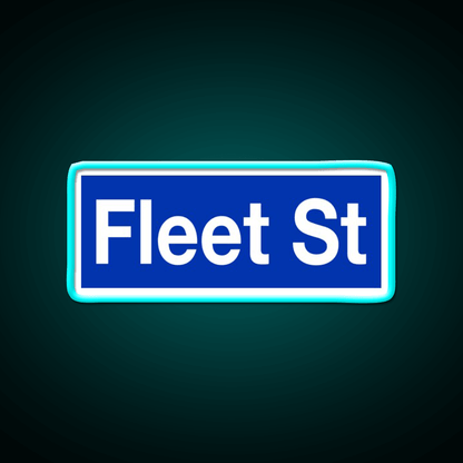 Fleet Street Sweeney Todd Blue Barber Shop Haircut Led Neon Sign - Shineneon